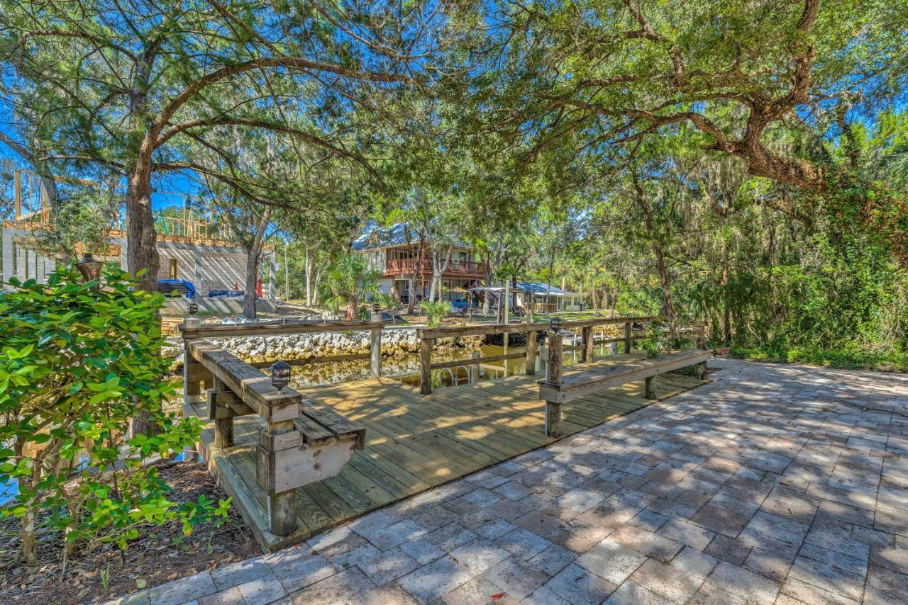 Canalfront Homosassa Escape With Private Dock! 外观 照片
