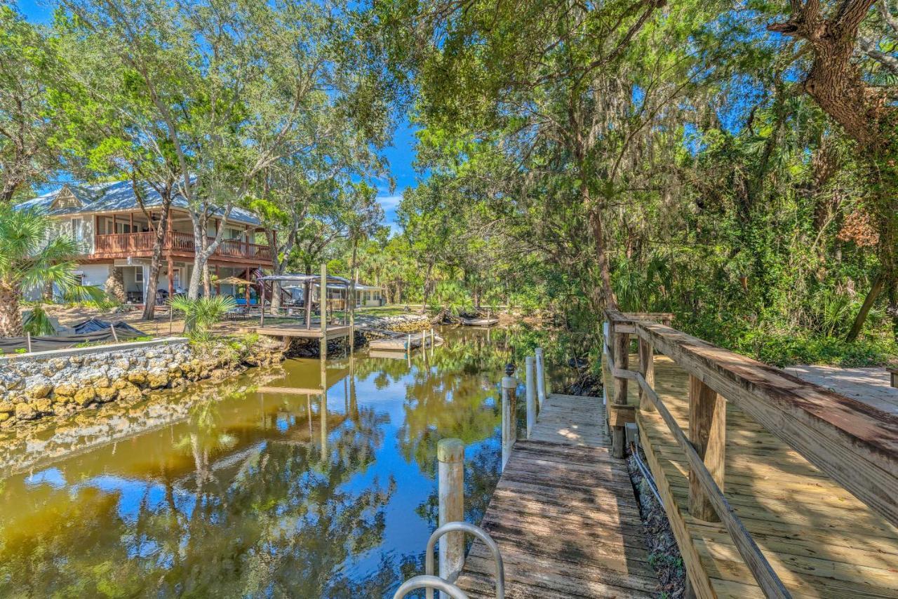 Canalfront Homosassa Escape With Private Dock! 外观 照片